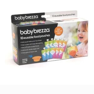 ♥️ New Baby Brezza Reusable Pouches Set